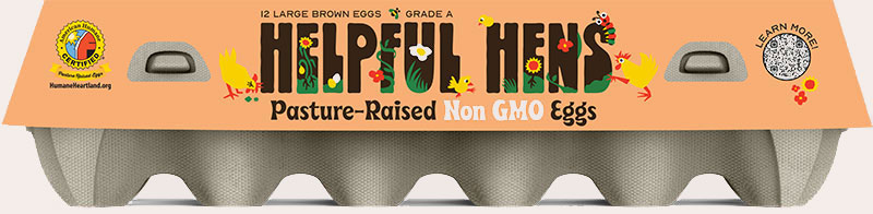 Helpful Hens Pastured Raised Non GMO Eggs